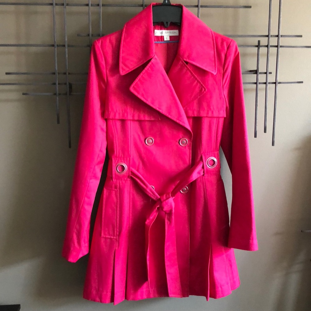Via Spiga Belted Spring Trench Coat with Belt